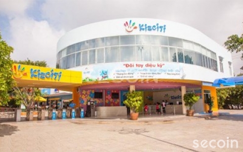 Secoin cung cấp gạch Block tự chèn cho dự án Khu vui chơi thiếu nhi KizCiti tại Tp Hồ Chí Minh